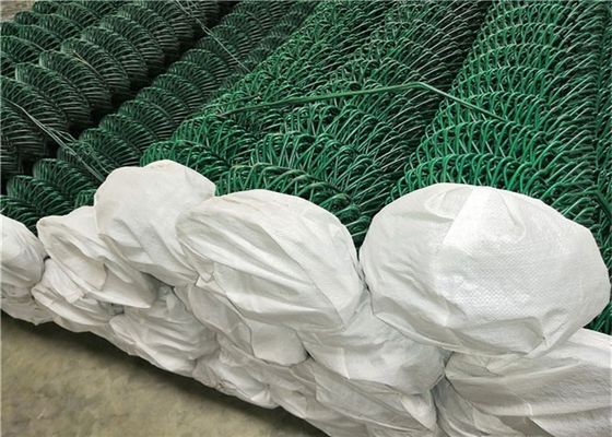 0.5m 60x60mm Galvanizli Zincir Bağlantı Çit Örgü Kumaş Ve Tüm Set Aksesuarları