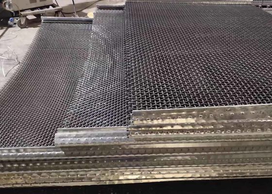 Ağır Görevli Metal Mesh Yüksek Performanslı Çakıl Madenlik Ekran Ağı