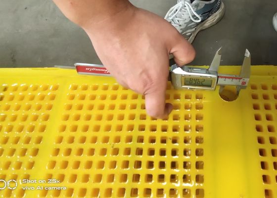 Ağır Görevli Polyurethane Madencilik Mesh Ekranı Madencilik İşlemleri İçin Dayanıklı Polyurethane Malzeme Tarama