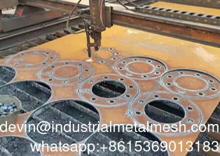 SS400 Delikli Karbon Çelik Sac Eleme Plakası