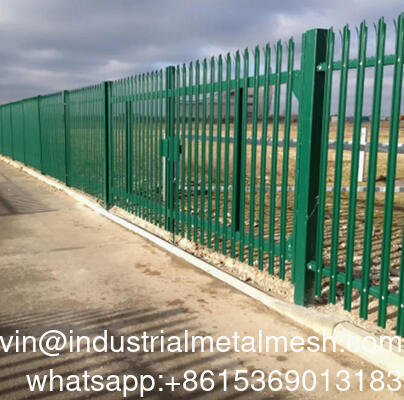 Dekoratif Siyah Çelik Çit Çit Çit Çit Dış Dekorasyon Metal Ürün