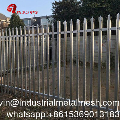 Toz kaplı ve HDG çelik W Pale Palisade Çit üreticisi
