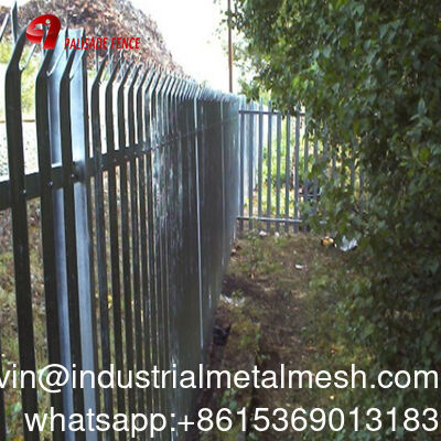Toptan Tasarım Endüstriyel Bahçe Toz Kaplama Metal Galvanizli Çelik Palisade Çit Paneli Dışarıya