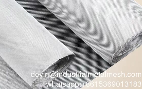 0.04mm 265 gözenek 304/316 Mekanik Paslanmaz Çelik Dokuma Tel Örgü Kumaş Filtre