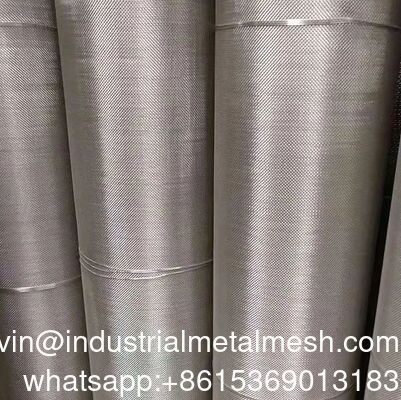 Plain Weave Paslanmaz Çelik Tel Ağ 0.02-5.0mm Tel Diametri & 1-500 Mesh