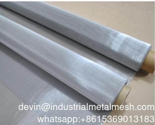Düz Dokuma AISI 304 316 316L Paslanmaz Çelik Tel Örgü