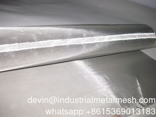 304 304L 316 316L Düz Dokuma Metal Filtre Eleği Kare Paslanmaz Çelik Dokuma Tel Örgü Endüstriyel Filtrasyon ve İnşaat için