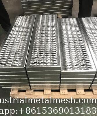 Fabrika Tedarikleri Yüksek Kalite Sıcak Dip Galvanizli Paslanmaz Paskalya Çelik ızgara / Çakılmış Decking / Yakalama Strut / Güvenlik ızgara