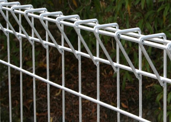 2.1m X 2.4m Yüksek Güvenlikli Kavisli Metal Çit, Hasır Brc Eskrim