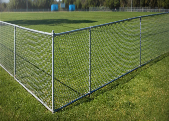 Kırsal Eskrim İçin Sıcak Daldırma Galvanizli 50x50mm Zincir Bağlantı Çiti