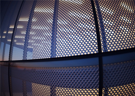 Filtre Mesh Ve Dekoratif Delikli Metal Mesh Delikli Delik 1.5-3m Uzunluk
