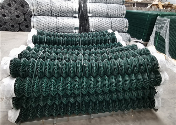 50x50mm Pvc Kaplı Zincir Bağlantılı Siklon Hasır Çit
