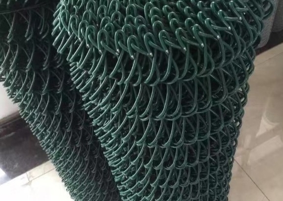 10 Ft Ticari 2x9 Ölçer Galvanizli Zincir Bağlantı Çit Paketi Setleri Tamamlandı