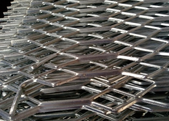 1.2m Genişlik Elmas Açılış Hafif Çelik 1.6mm Kalınlık Genişletilmiş Metal Hasır Levha